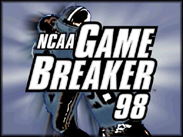 NCAA GameBreaker 98 — Title screen