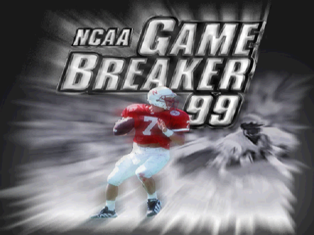 NCAA GameBreaker 99 — Title screen
