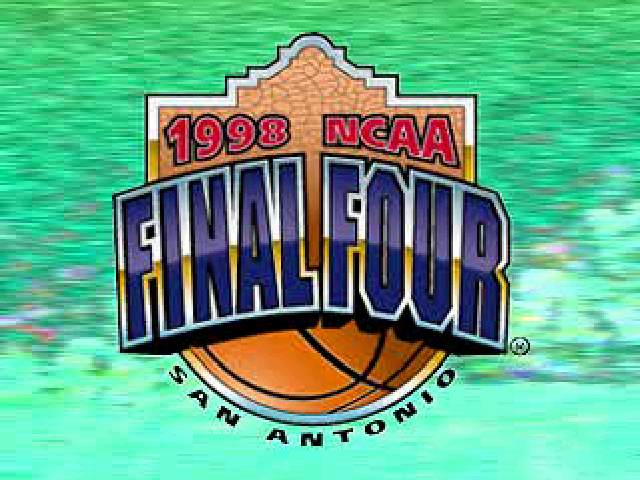 NCAA March Madness '98 — Title screen