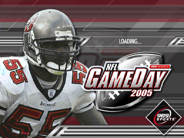 NFL GameDay 2005 — Title screen