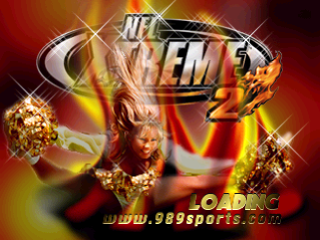 NFL Xtreme 2 — Title screen