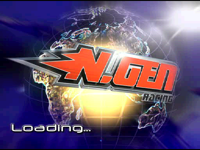 N.GEN Racing — Title screen