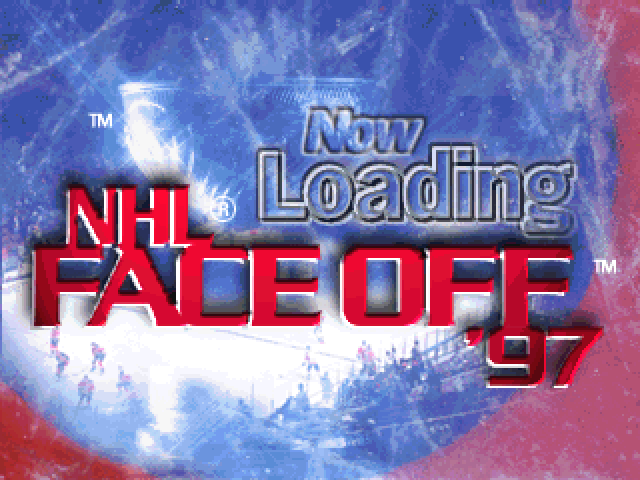 NHL Face Off '97 — Title screen