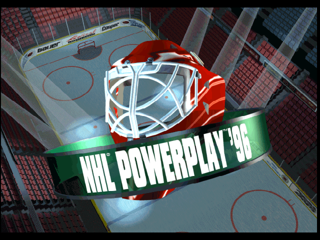 NHL Powerplay — Title screen