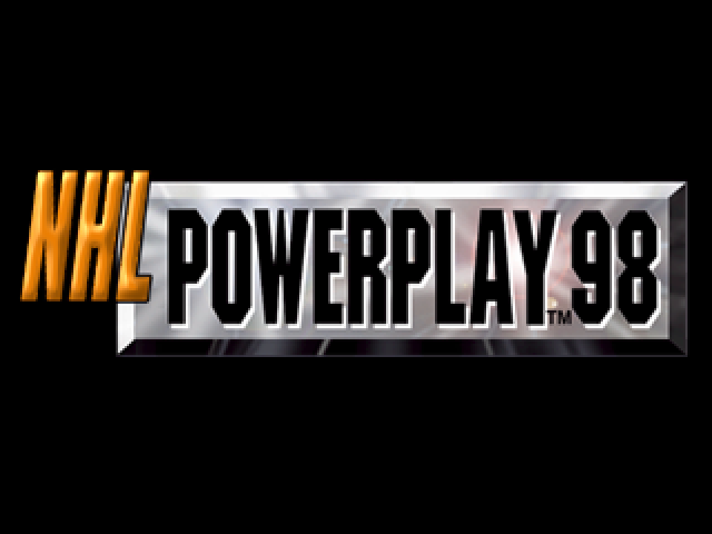 NHL Powerplay 98 — Title screen