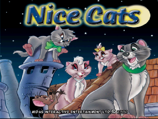 Nice Cats — Title screen