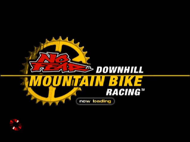 No Fear Downhill Mountain Bike Racing — Title screen