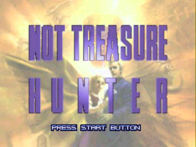 Not Treasure Hunter — Title screen