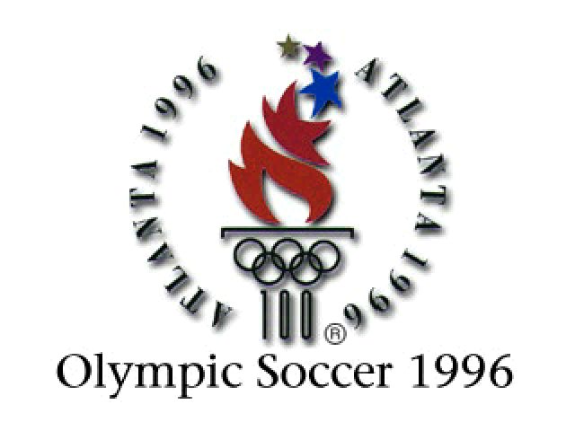 Olympic Soccer : Atlanta 1996 — Title screen