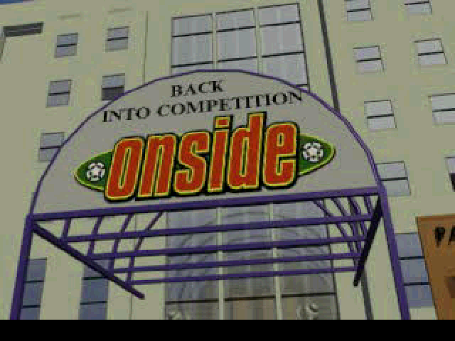 Onside Complete Soccer — Title screen