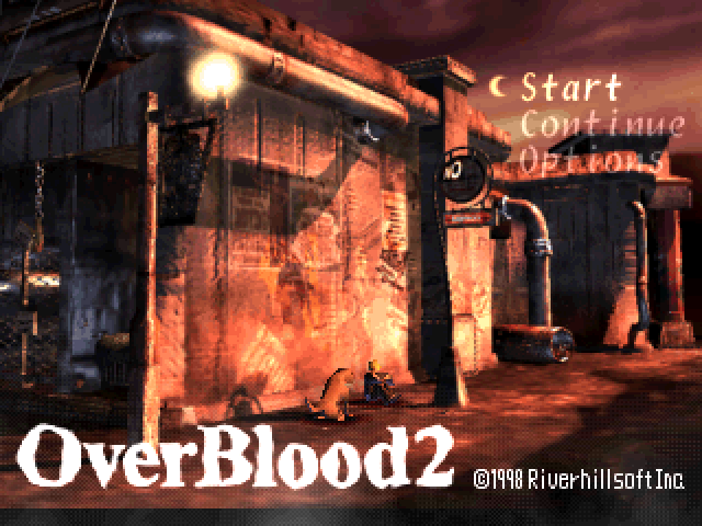 OverBlood 2 — Title screen