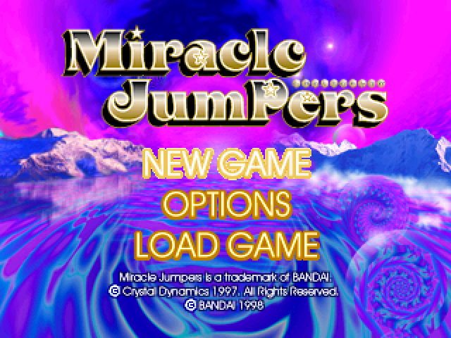 Pandemonium 2 — Title screen