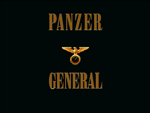 Panzer General — Title screen