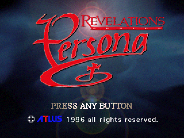 Persona — Title screen