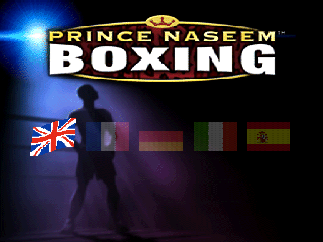 Prince Naseem Boxing — Title screen