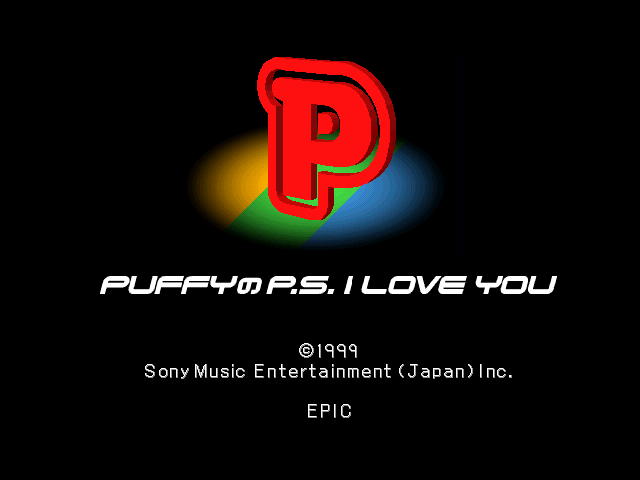 Puffy no P.S. I Love You — Title screen