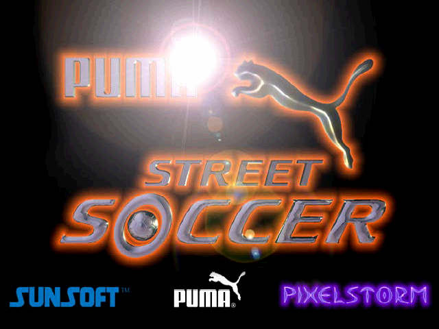Puma Street Soccer — Title screen