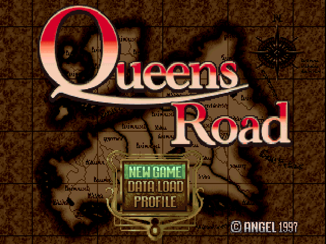 Queen's Road — Title screen