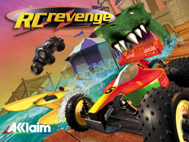 RC Revenge — Title screen