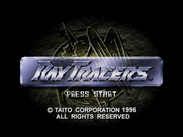 Ray Tracers — Title screen
