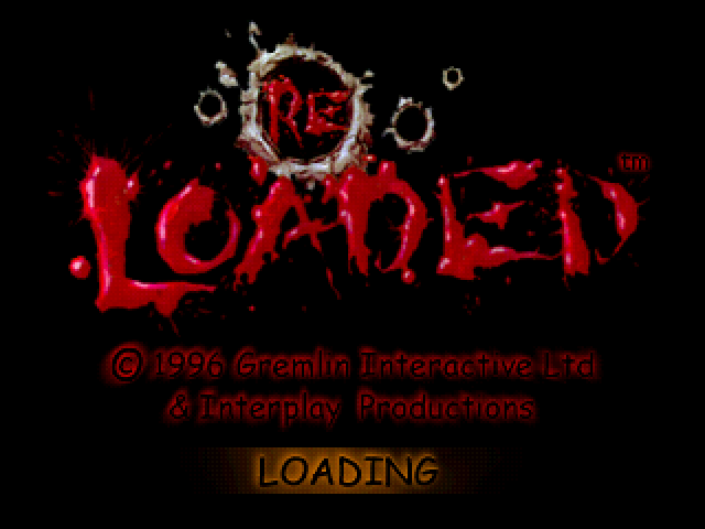 Re-Loaded — Title screen