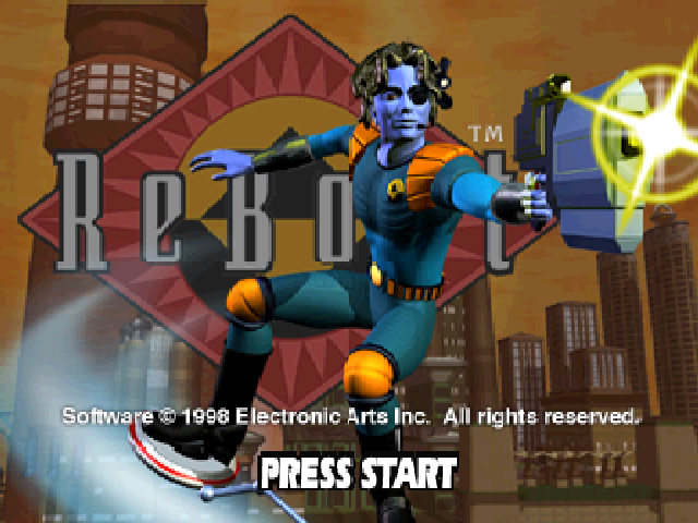 ReBoot — Title screen