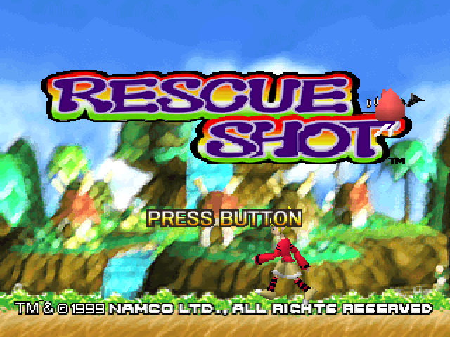 Rescue Shot — Title screen