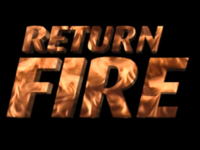 Return Fire — Title screen