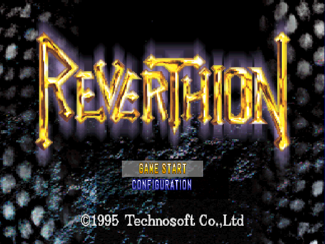 Reverthion — Title screen