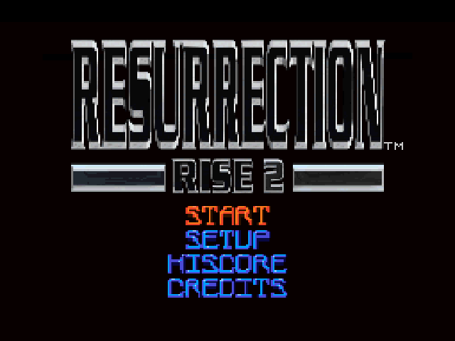 Rise 2 : Resurrection — Title screen