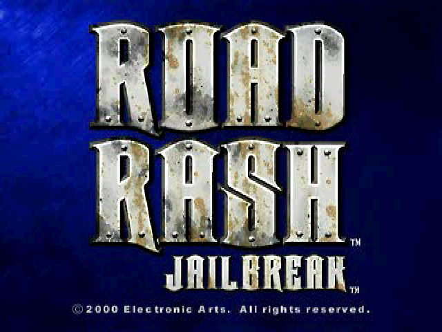 Road Rash : Jailbreak — Title screen
