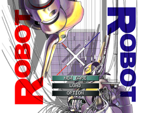 Robot x Robot — Title screen