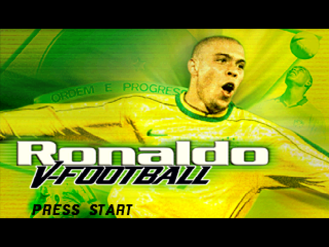 Ronaldo V-Football — Title screen