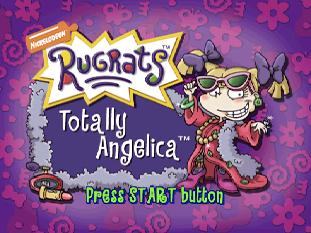Rugrats : Totally Angelica — Title screen