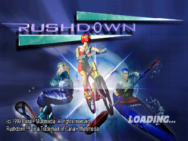 Rushdown — Title screen