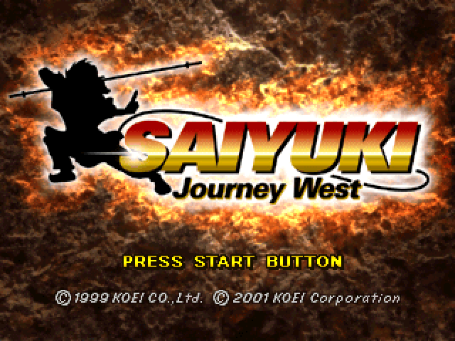Saiyuki : Journey West — Title screen