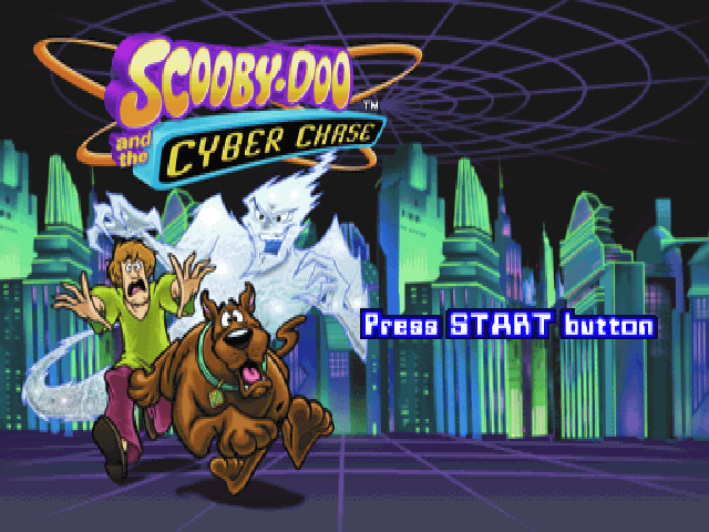 Scooby-Doo and the Cyber Chase — Title screen