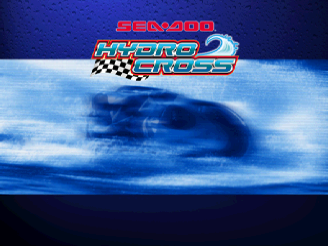 Sea-Doo Hydro Cross — Title screen