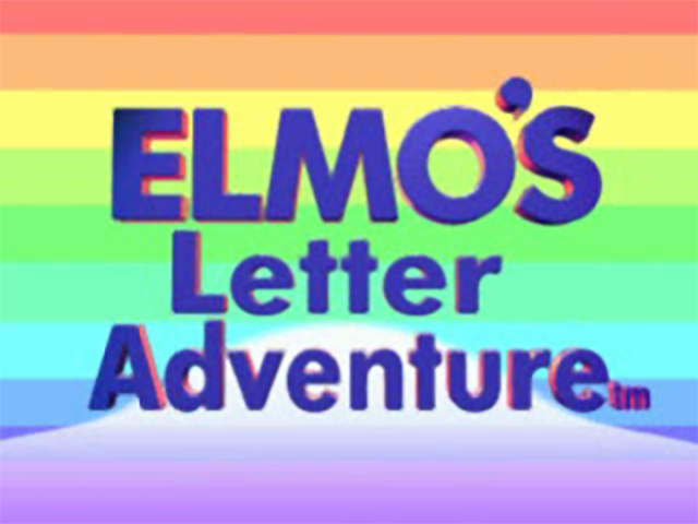 Sesame Street : Elmo's Letter Adventure — Title screen