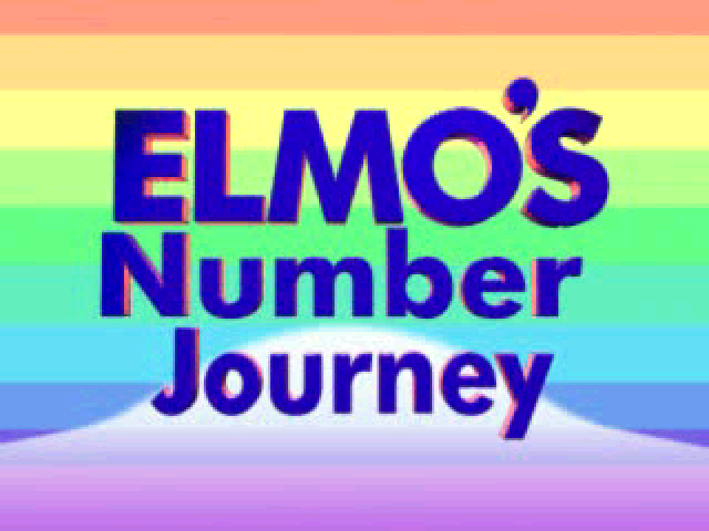 Sesame Street : Elmo's Number Journey — Title screen