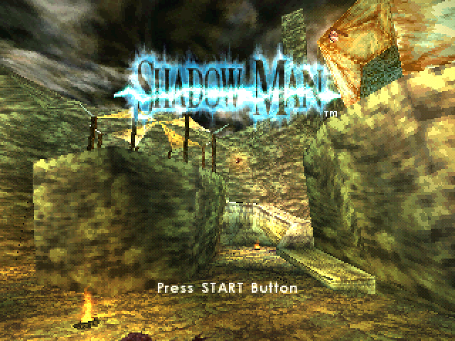 Shadow Man — Title screen