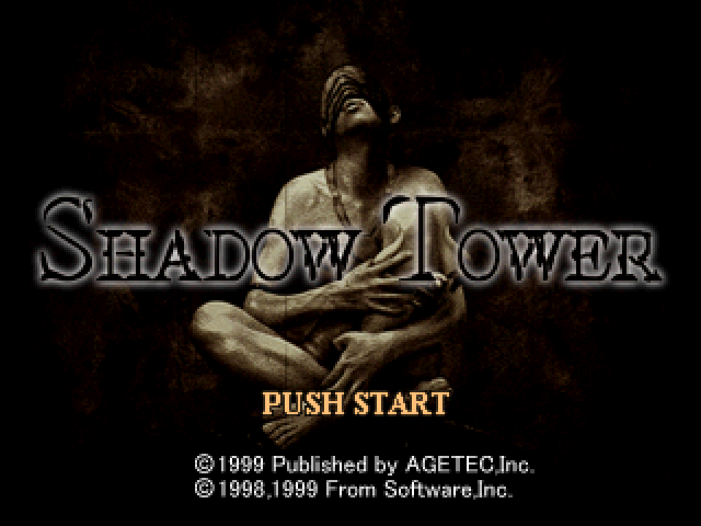 Shadow Tower — Title screen