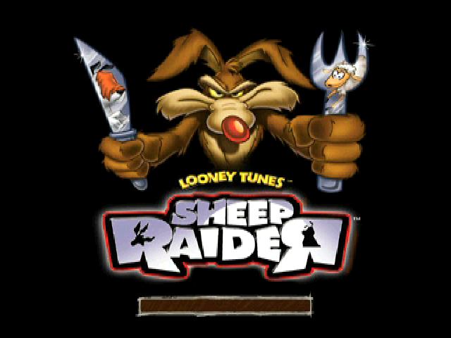 Sheep, Dog 'n' Wolf — Title screen