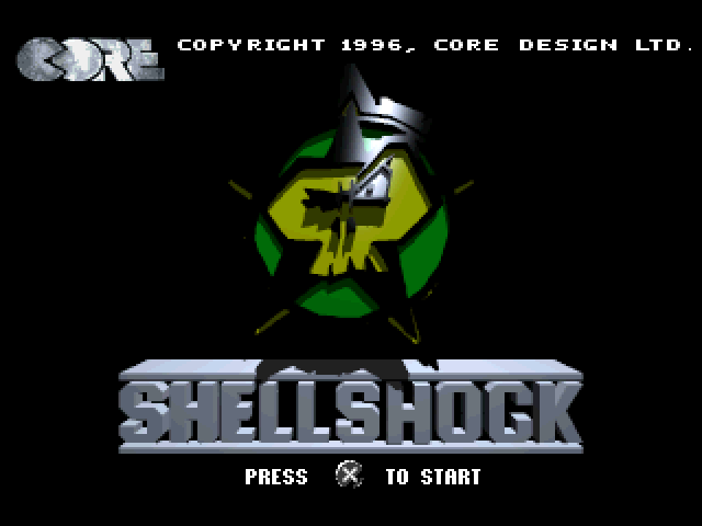 Shellshock — Title screen