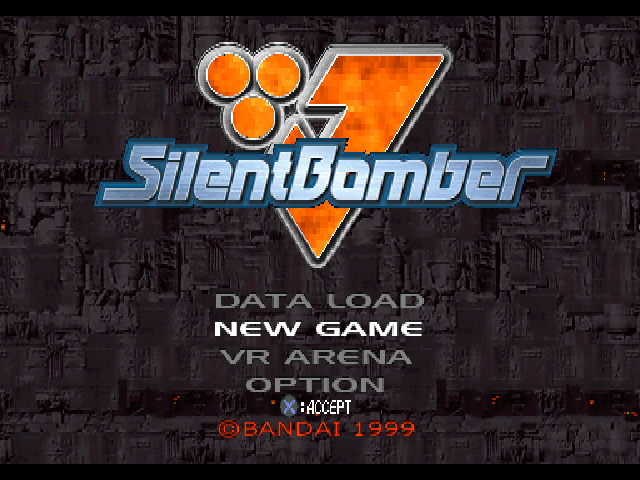 Silent Bomber — Title screen