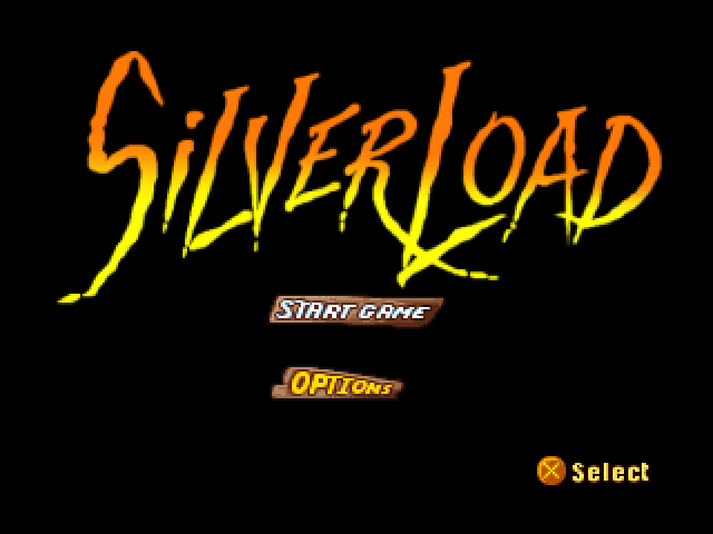Silverload — Title screen