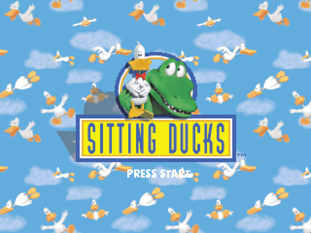 Sitting Ducks — Title screen