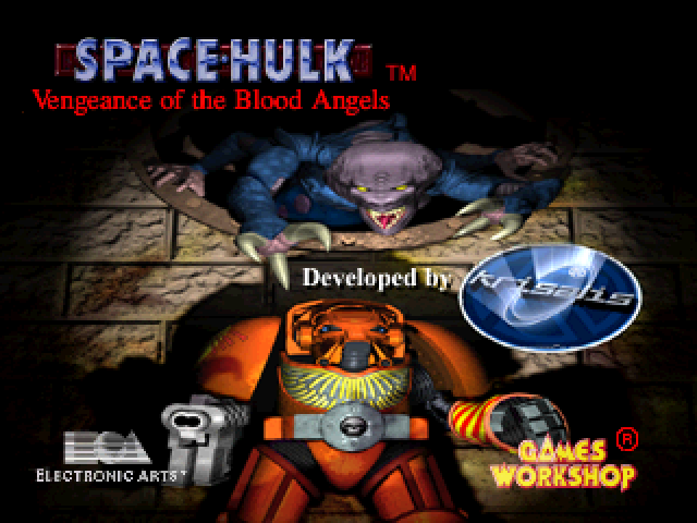 Space Hulk : Vengeance of the Blood Angels — Title screen