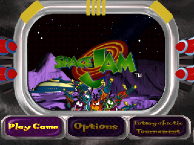 Space Jam — Title screen