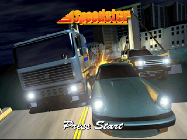 Speedster — Title screen